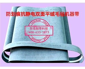 称重机防刮伤毛毡平带